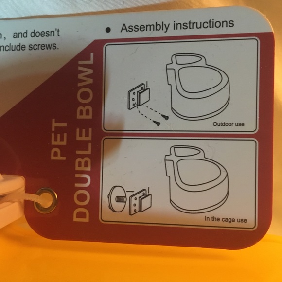 Pet bowl. Attach to pet gate. - Picture 4 of 4